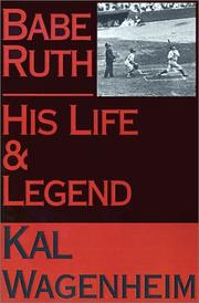 Cover of: Babe Ruth by Kal Wagenheim