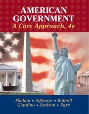 Cover of: American Government | Hamed Madani