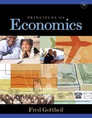 Cover of: Principles of Economics | Fred M. Gottheil