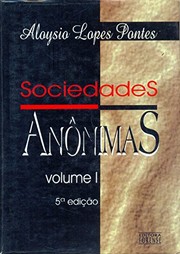 Cover of: Sociedades anônimas