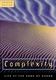 Cover of: Complexity by Roger Lewin