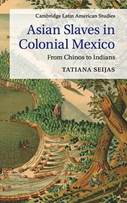 Asian slaves in colonial Mexico by Tatiana Seijas
