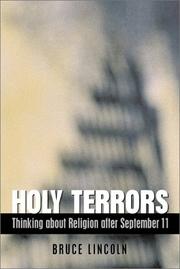 Cover of: Holy Terrors by Bruce Lincoln, Bruce Lincoln