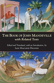 Cover of: The book of John Mandeville with related texts
