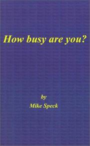 Cover of: How Busy Are You?