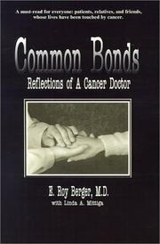 Cover of: Common Bonds | E.  Roy Berger