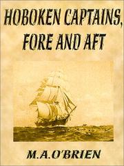 Cover of: Hoboken Captains, Fore and Aft