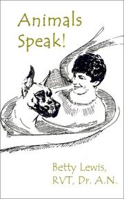 Cover of: Animals Speak!