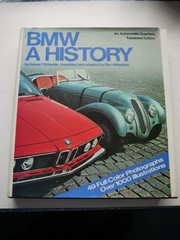 Cover of: The History of BMW by Auto Quarterly