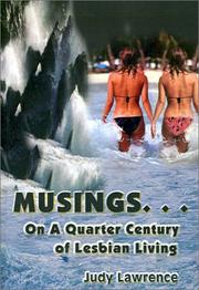 Cover of: Musings...: On a Quarter Century of Lesbian Living