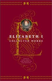 Cover of: Elizabeth I by 