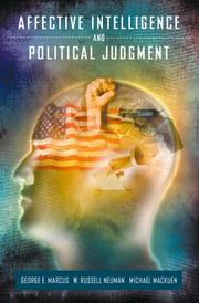 Cover of: Affective Intelligence and Political Judgment