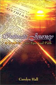 Cover of: Intimate Journey | Carolyn Hall