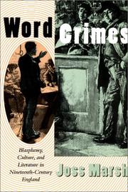 Cover of: Word crimes
