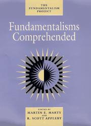 Cover of: Fundamentalisms comprehended by edited by Martin E. Marty and R. Scott Appleby.
