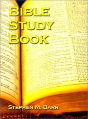Cover of: Bible Study Book