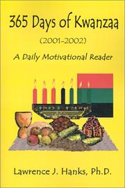 Cover of: 365 Days of Kwanzaa: A Daily Motivational Reader