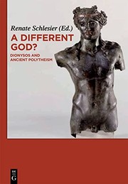 Cover of: A different god? by Renate Schlesier