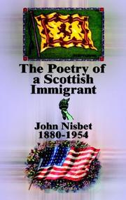 Cover of: Poetry of a Scottish Immigrant