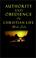 Cover of: Authority and Obedience in Christian Life