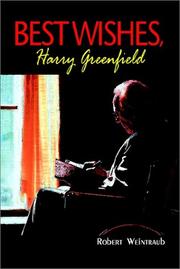 Cover of: Best Wishes, Harry Greenfield