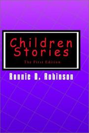 Cover of: Children Stories by Ronnie D. Robinson