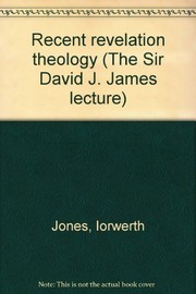 Cover of: Recent revelation theology