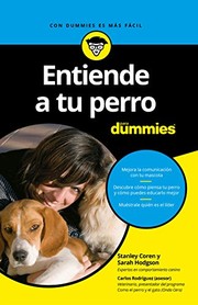 Cover of: Entiende a tu perro para Dummies