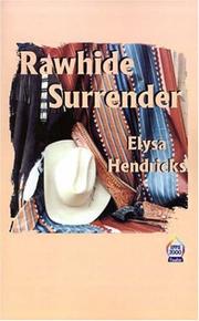 Cover of: Rawhide Surrender