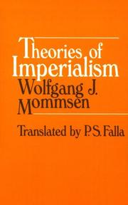 Cover of: Theories of imperialism by Wolfgang J. Mommsen