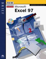 Cover of: New Perspectives on Microsoft Excel 97  Brief | June Jamrich Parsons