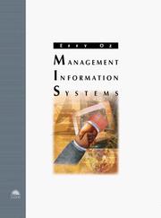 Cover of: Management Information Systems