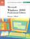 Cover of: Microsoft Windows 2000 - Illustrated Introductory