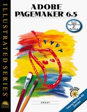 Cover of: Adobe PageMaker 6.5 - Illustrated