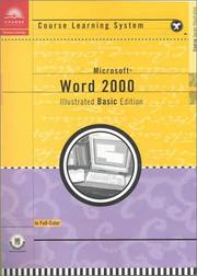 Cover of: Course Guide: Microsoft Word 2000  Illustrated BASIC