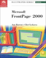 Cover of: Microsoft FrontPage 2000 - Illustrated Introductory