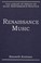 Cover of: Renaissance music