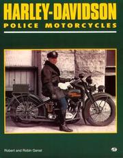 Cover of: Harley-Davidson police motorcycles by Robert Genat