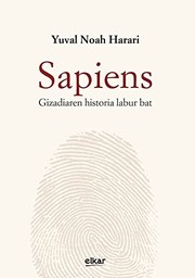 Cover of: Sapiens: Gizadiaren historia labur bat