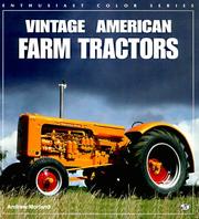 Cover of: Vintage American farm tractors