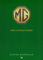 Cover of: MG, the untold story