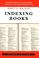 Cover of: Indexing books