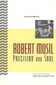 Precision and Soul by Robert Musil