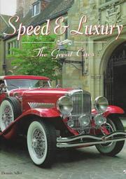 Cover of: Speed & luxury by Dennis Adler