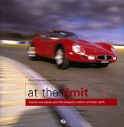 Cover of: At the limit: twenty-one classic cars that shaped a century of motor sport