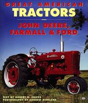 Cover of: Great American tractors by Robert N. Pripps