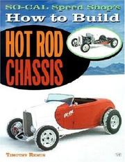 Cover of: How to Build Hot Rod Chassis by Tim Remus