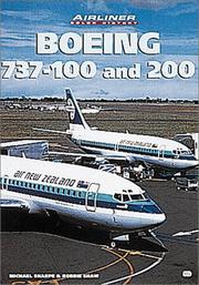 Cover of: Boeing 737-100 and 200 (Airliner Color History) by Michael Sharpe, Robbie Shaw