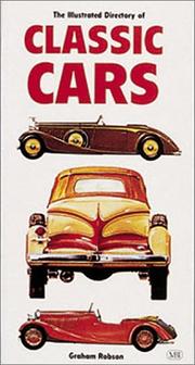 Cover of: The Illustrated Directory of Classic Cars