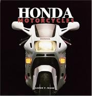 Cover of: Honda motorcycles by Aaron P. Frank